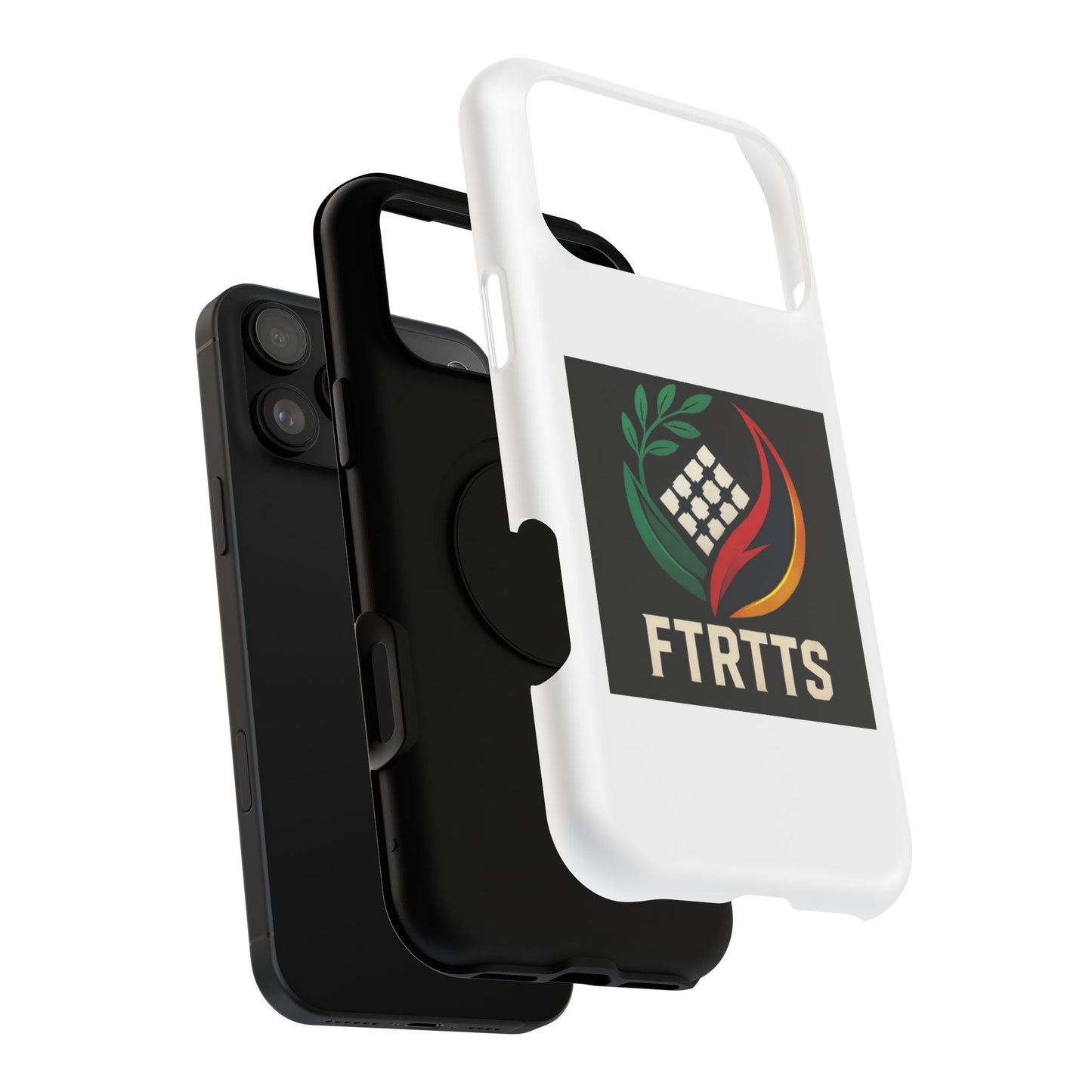 Vibrant Impact-Resistant iPhone Case for Active Lifestyles, Durable Phone Cover, Trendy Accessories, Gift for Tech Lovers, FTRTTS Design