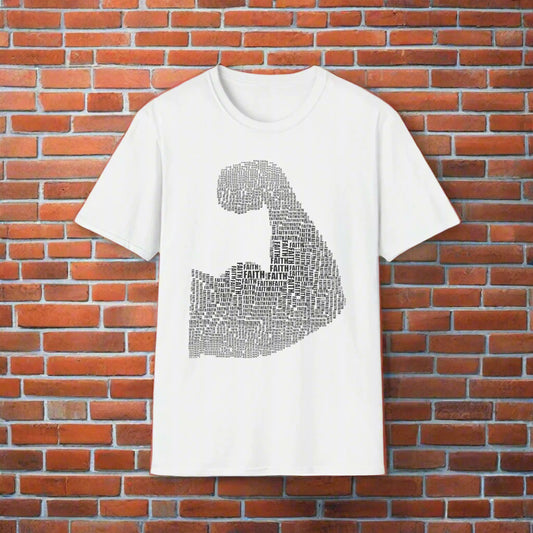 Muscle faith tshirt baggy casual workoutwear