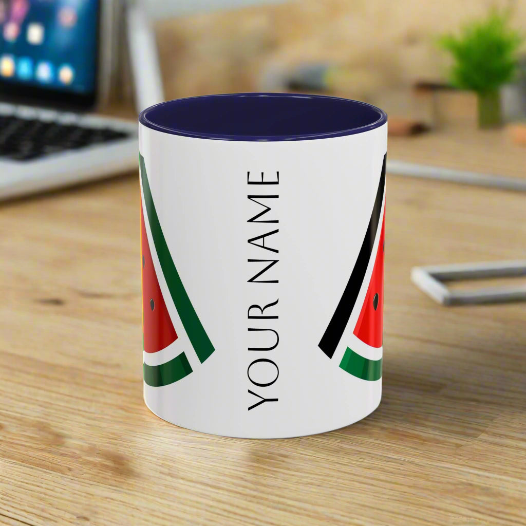 Customized WATERMELON PRO PALESTINE CUP MUG APPAREL