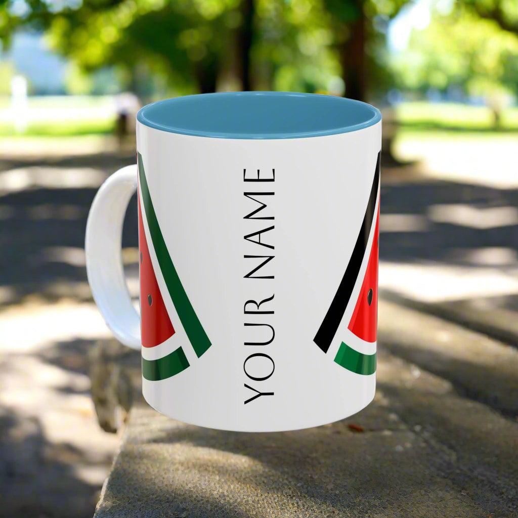 Customized WATERMELON PRO PALESTINE CUP MUG APPAREL