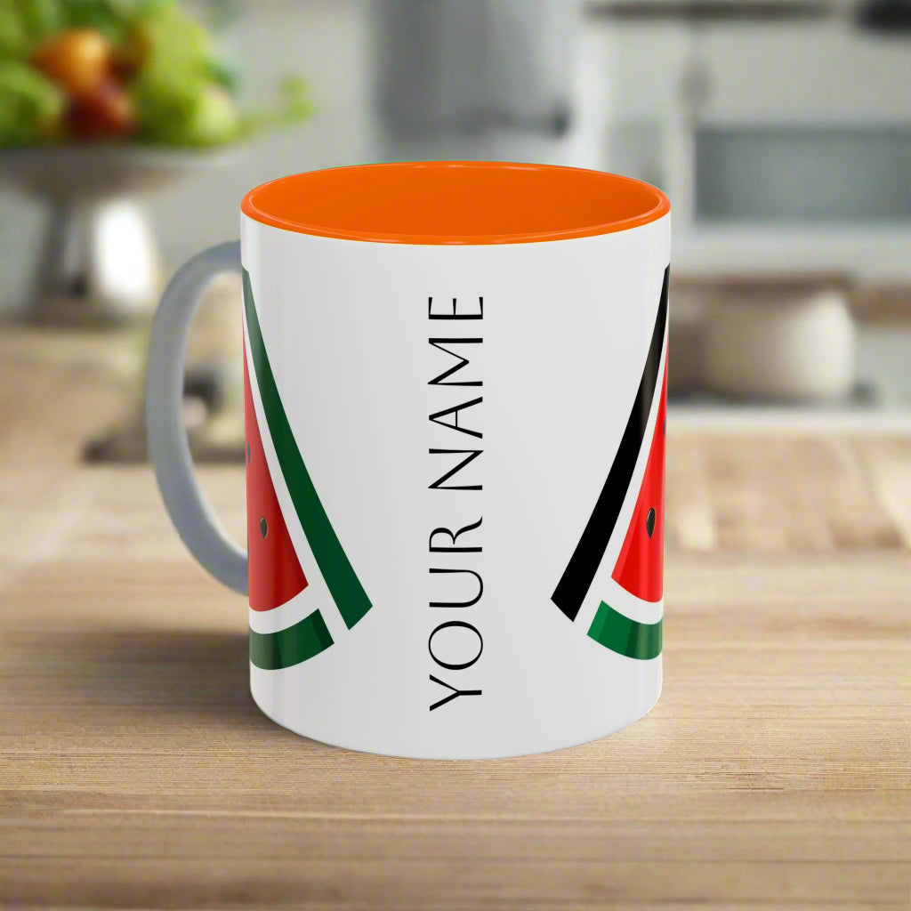 Customized WATERMELON PRO PALESTINE CUP MUG APPAREL