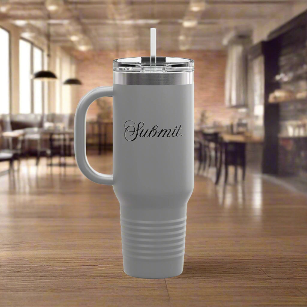 stanley cup submit muslim thermos grey