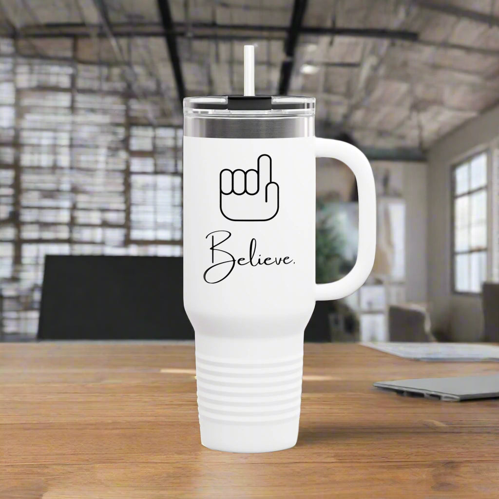 stanley travel cup mug white thermos