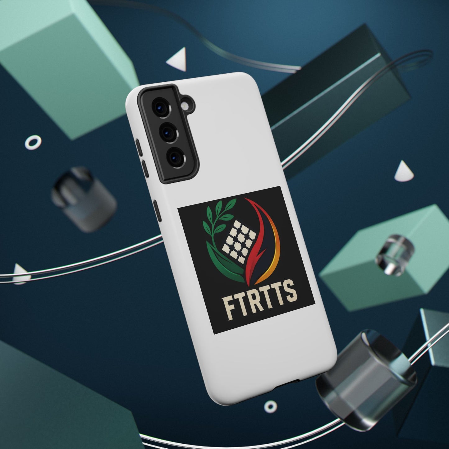 Vibrant Impact-Resistant iPhone Case for Active Lifestyles, Durable Phone Cover, Trendy Accessories, Gift for Tech Lovers, FTRTTS Design