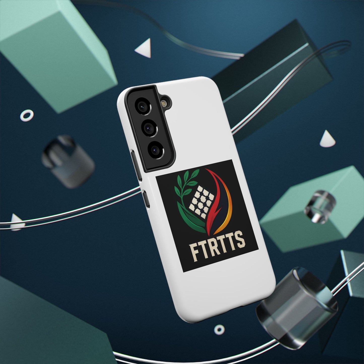 Vibrant Impact-Resistant iPhone Case for Active Lifestyles, Durable Phone Cover, Trendy Accessories, Gift for Tech Lovers, FTRTTS Design