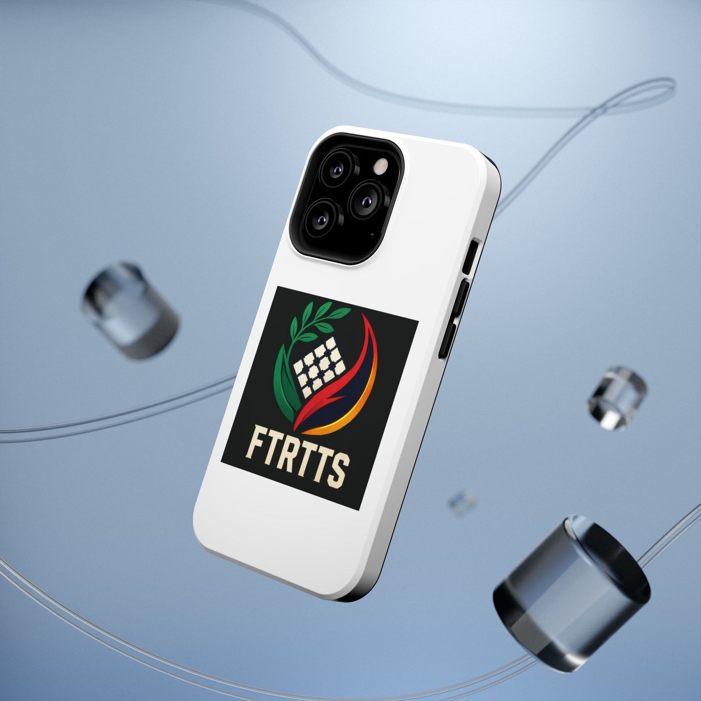 Vibrant Impact-Resistant iPhone Case for Active Lifestyles, Durable Phone Cover, Trendy Accessories, Gift for Tech Lovers, FTRTTS Design