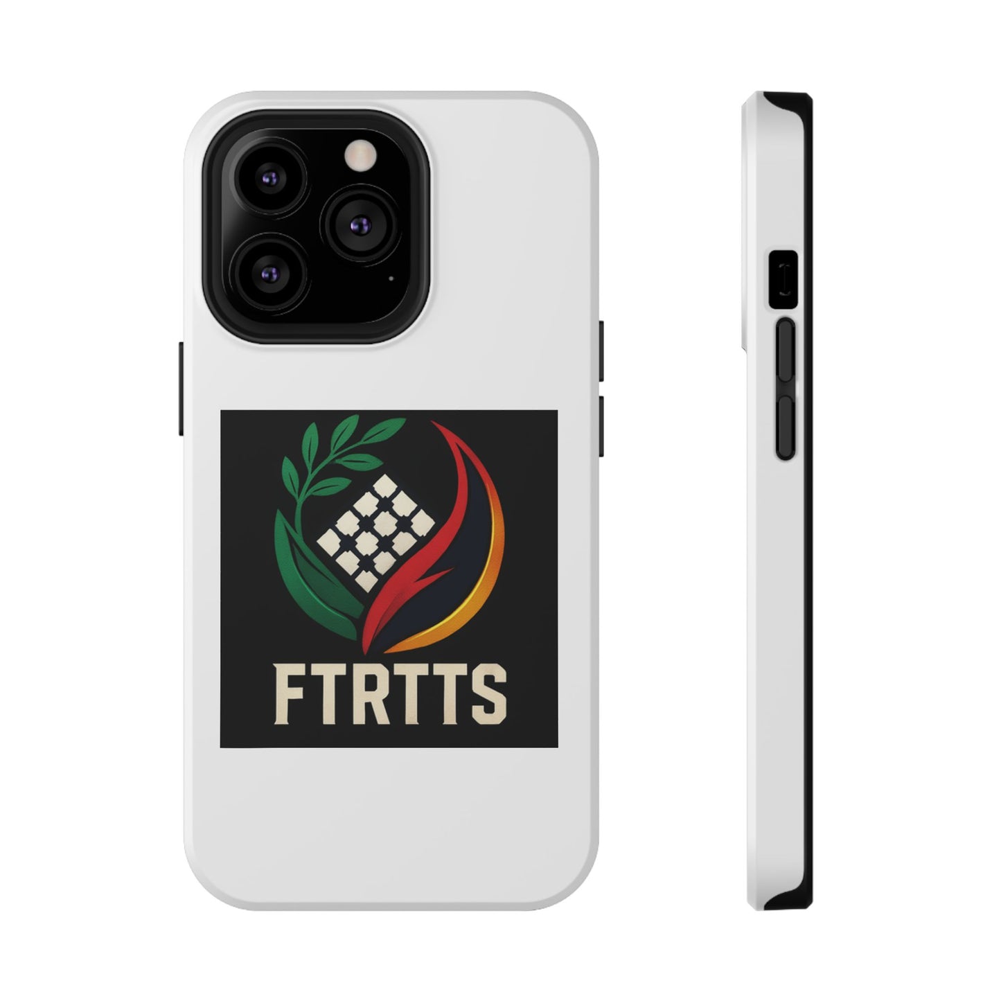 Vibrant Impact-Resistant iPhone Case for Active Lifestyles, Durable Phone Cover, Trendy Accessories, Gift for Tech Lovers, FTRTTS Design