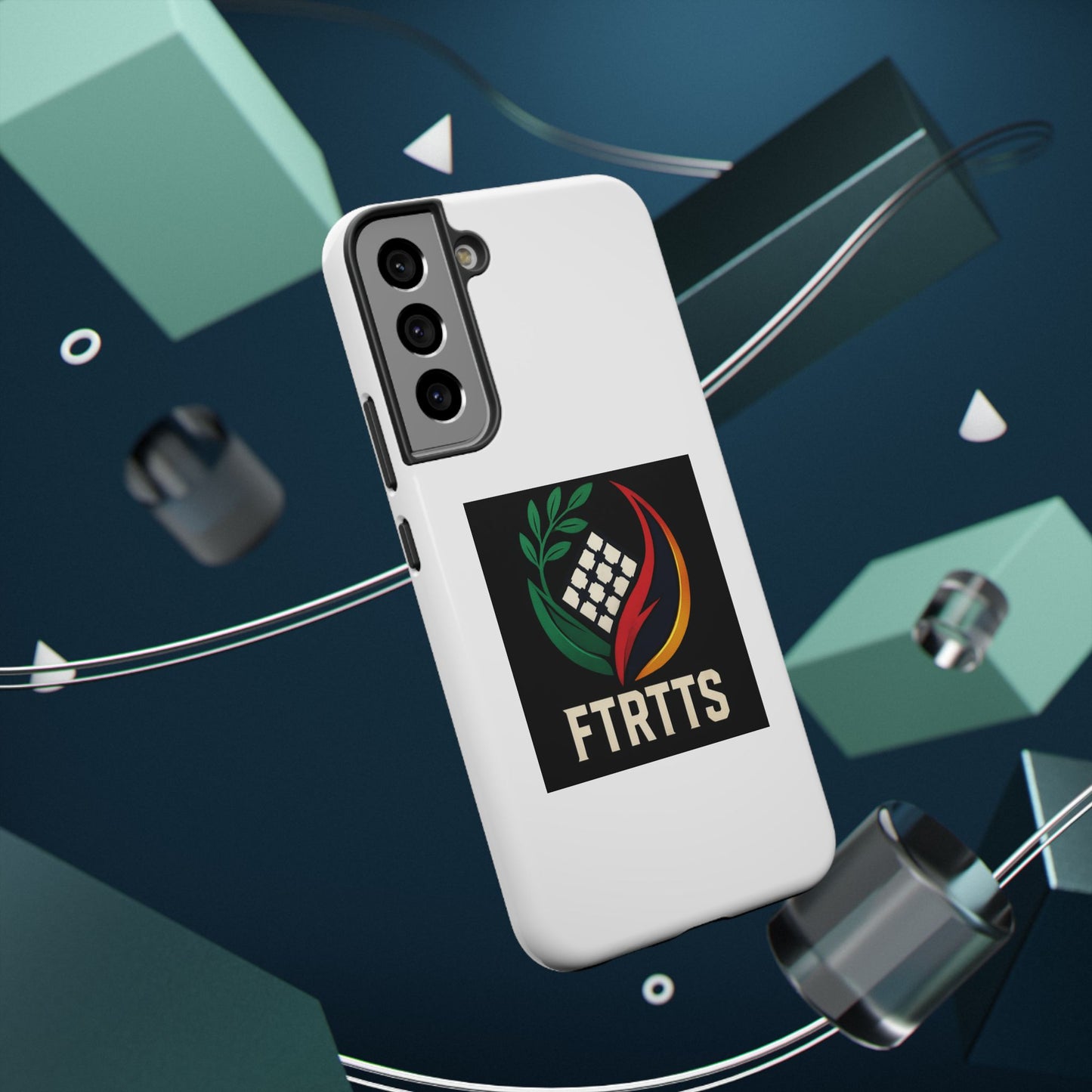 Vibrant Impact-Resistant iPhone Case for Active Lifestyles, Durable Phone Cover, Trendy Accessories, Gift for Tech Lovers, FTRTTS Design