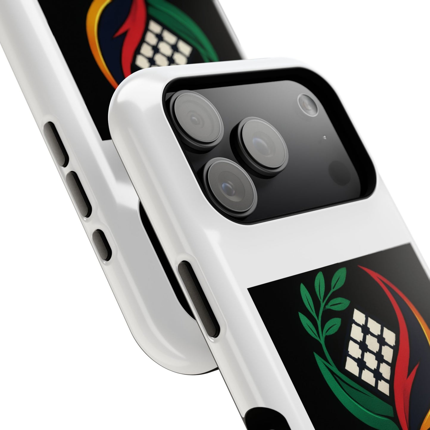 Vibrant Impact-Resistant iPhone Case for Active Lifestyles, Durable Phone Cover, Trendy Accessories, Gift for Tech Lovers, FTRTTS Design