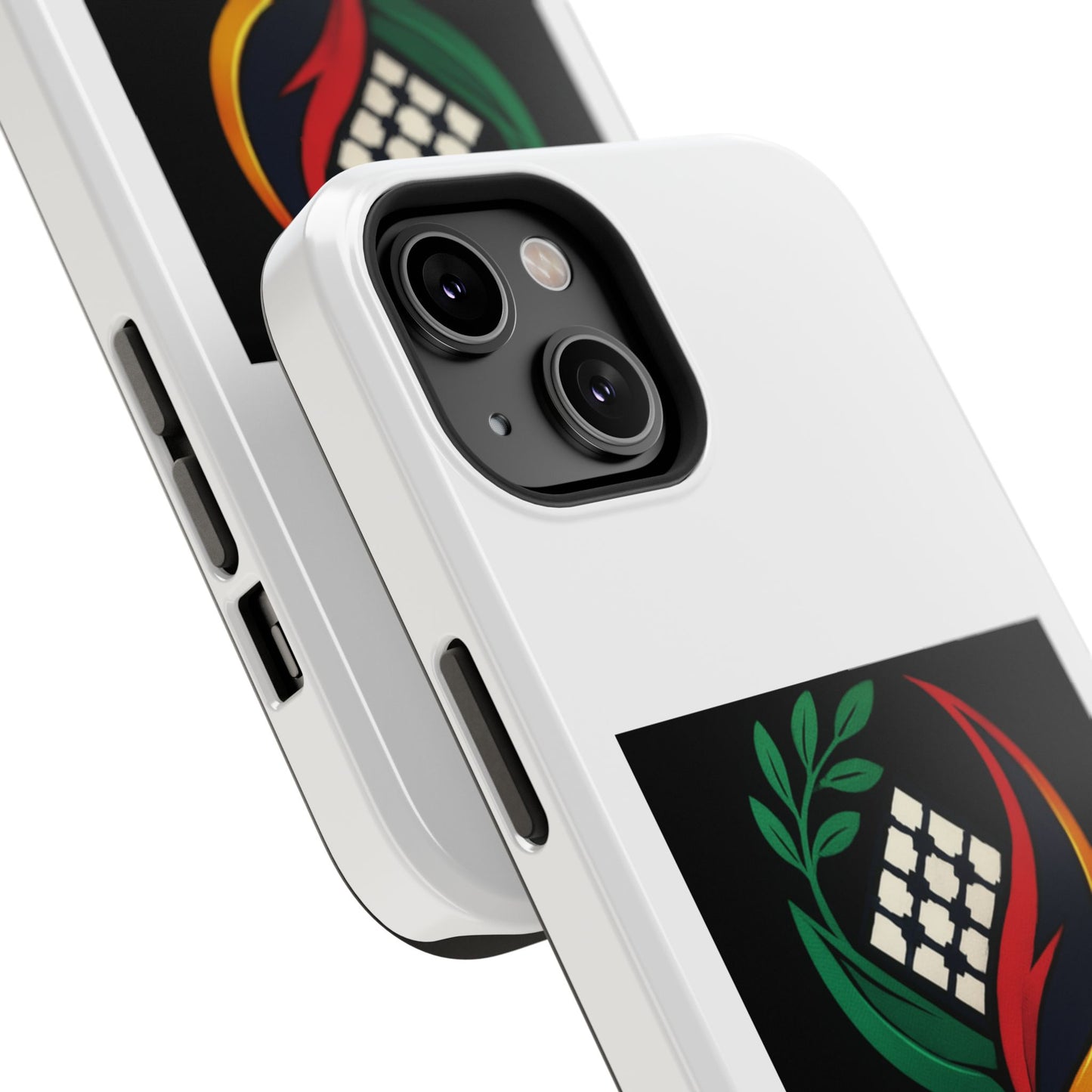 Vibrant Impact-Resistant iPhone Case for Active Lifestyles, Durable Phone Cover, Trendy Accessories, Gift for Tech Lovers, FTRTTS Design