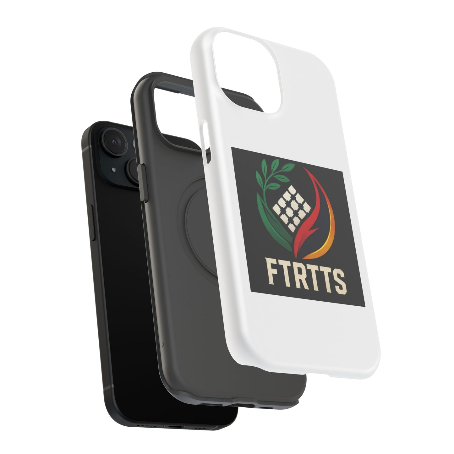 Vibrant Impact-Resistant iPhone Case for Active Lifestyles, Durable Phone Cover, Trendy Accessories, Gift for Tech Lovers, FTRTTS Design