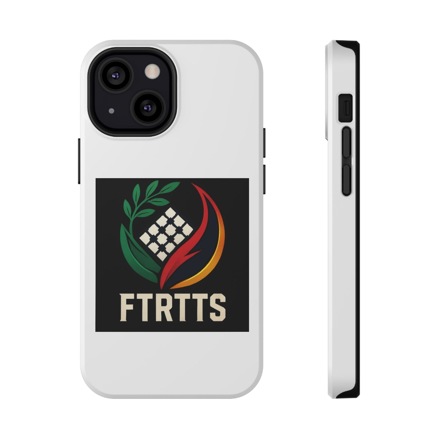 Vibrant Impact-Resistant iPhone Case for Active Lifestyles, Durable Phone Cover, Trendy Accessories, Gift for Tech Lovers, FTRTTS Design