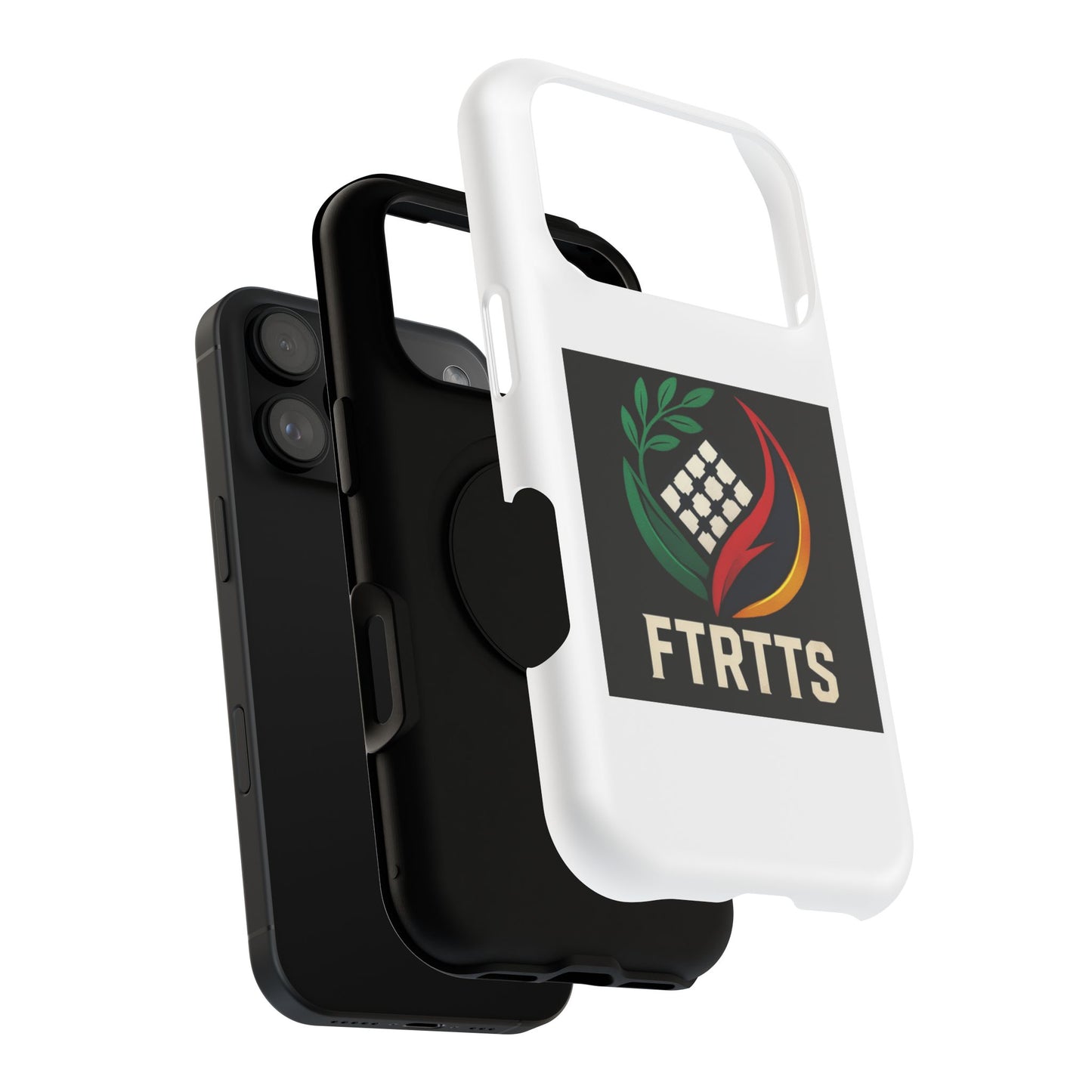 Vibrant Impact-Resistant iPhone Case for Active Lifestyles, Durable Phone Cover, Trendy Accessories, Gift for Tech Lovers, FTRTTS Design