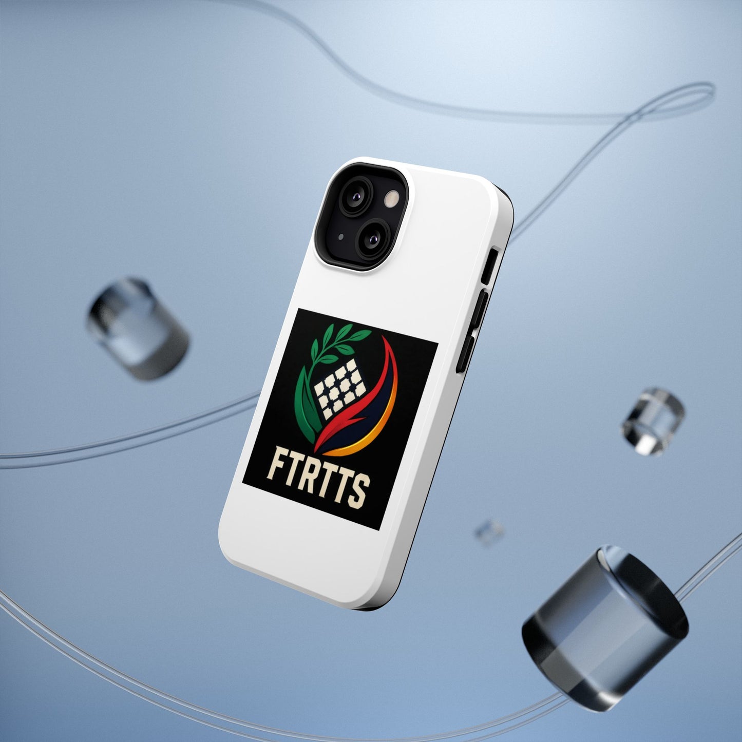 Vibrant Impact-Resistant iPhone Case for Active Lifestyles, Durable Phone Cover, Trendy Accessories, Gift for Tech Lovers, FTRTTS Design