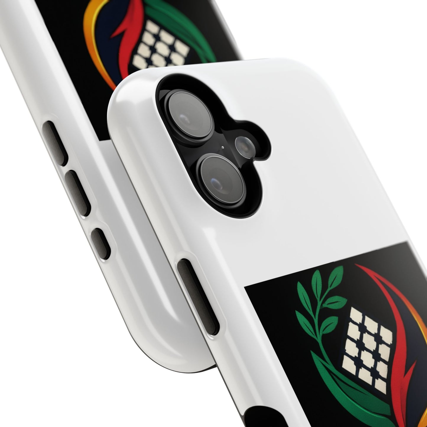 Vibrant Impact-Resistant iPhone Case for Active Lifestyles, Durable Phone Cover, Trendy Accessories, Gift for Tech Lovers, FTRTTS Design