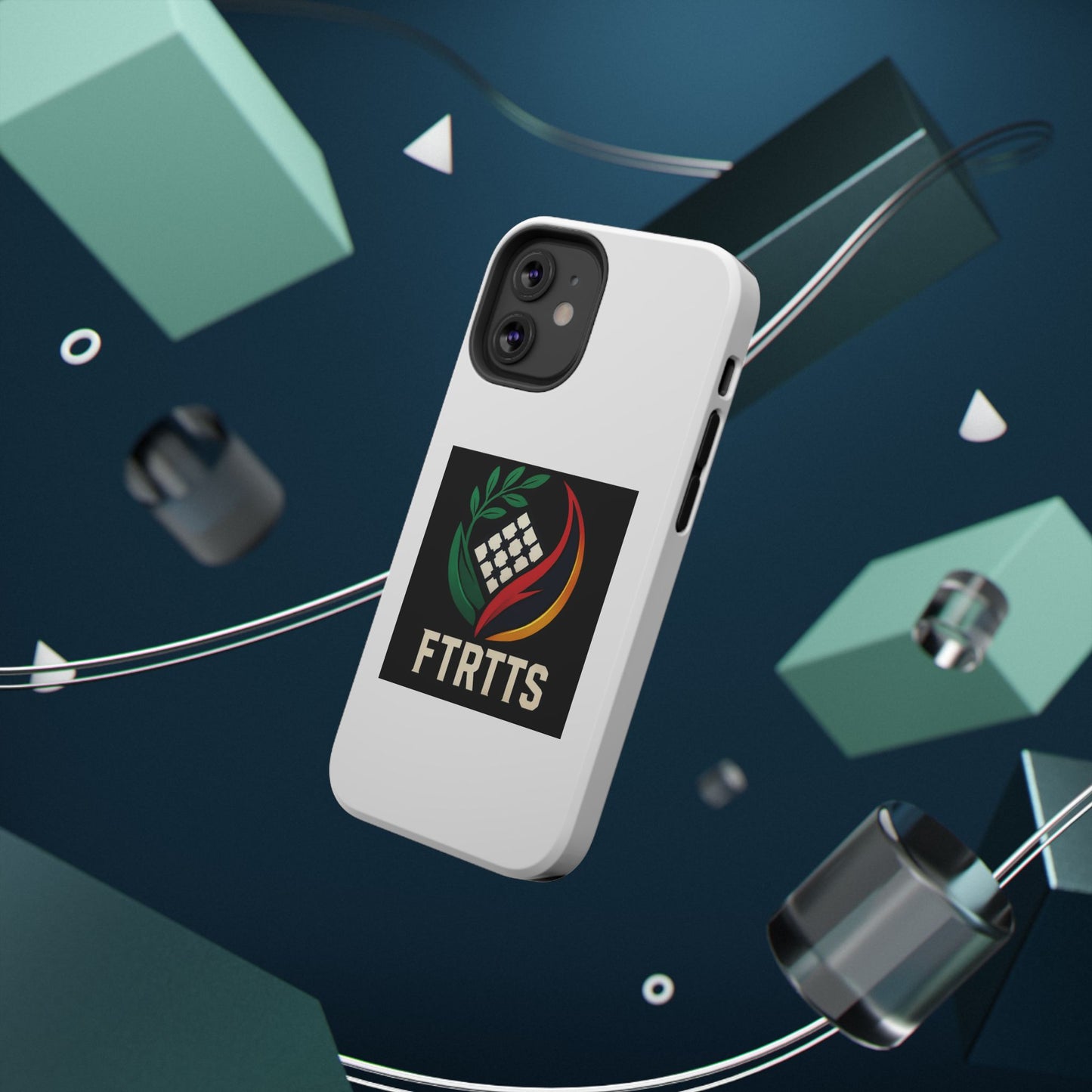 Vibrant Impact-Resistant iPhone Case for Active Lifestyles, Durable Phone Cover, Trendy Accessories, Gift for Tech Lovers, FTRTTS Design