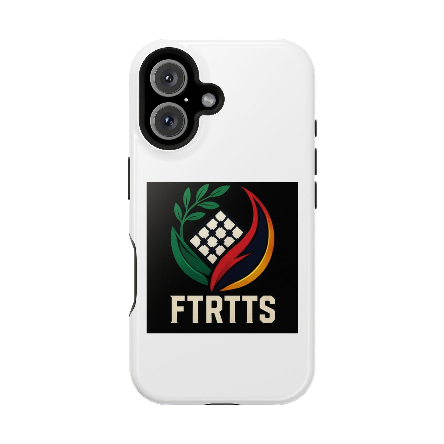 Vibrant Impact-Resistant iPhone Case for Active Lifestyles, Durable Phone Cover, Trendy Accessories, Gift for Tech Lovers, FTRTTS Design