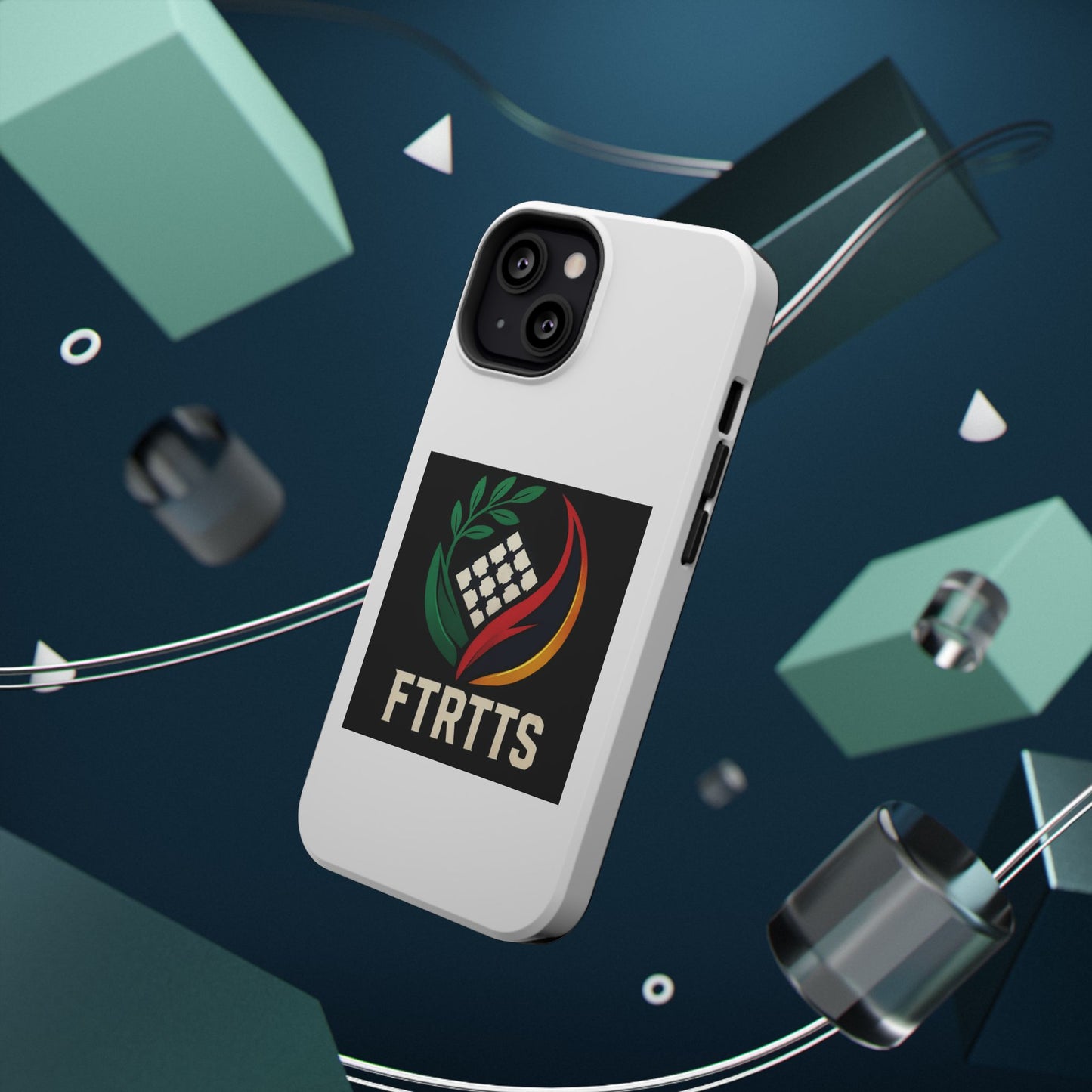 Vibrant Impact-Resistant iPhone Case for Active Lifestyles, Durable Phone Cover, Trendy Accessories, Gift for Tech Lovers, FTRTTS Design