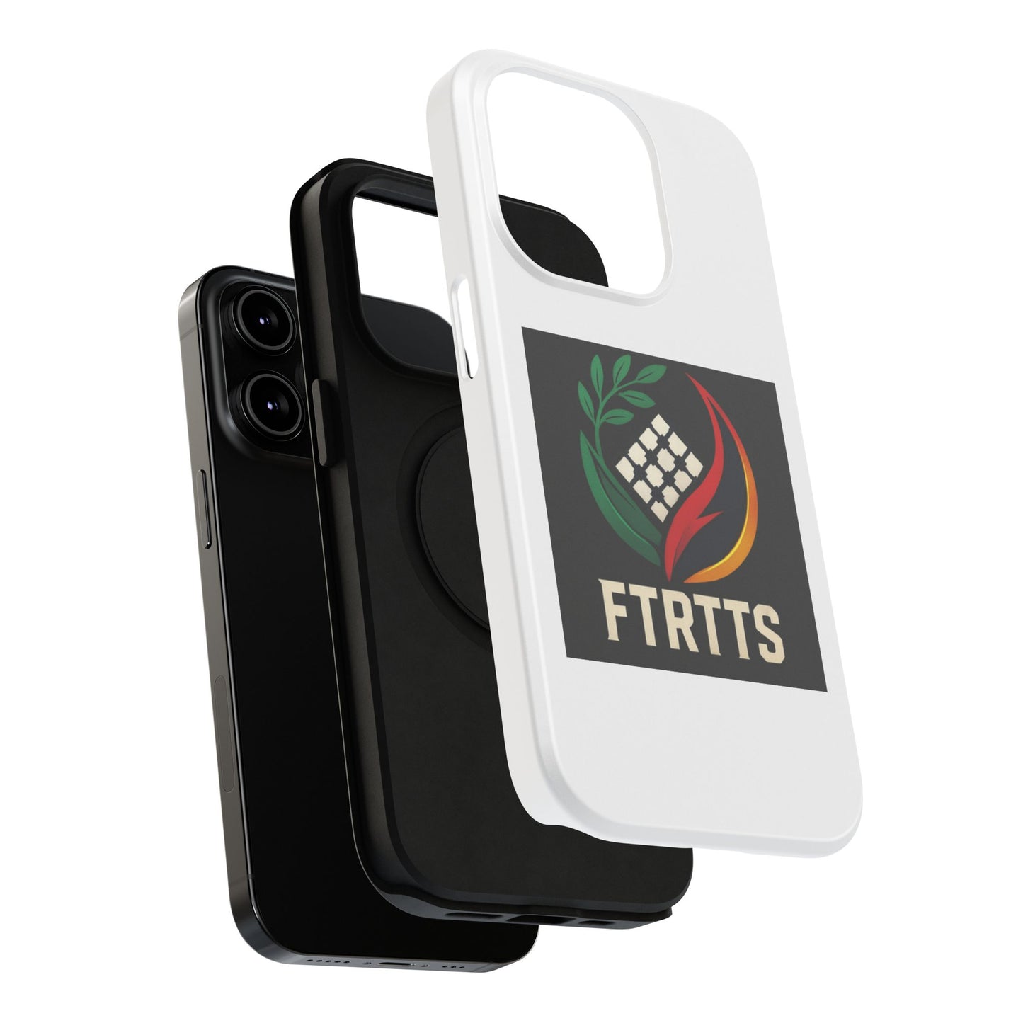 Vibrant Impact-Resistant iPhone Case for Active Lifestyles, Durable Phone Cover, Trendy Accessories, Gift for Tech Lovers, FTRTTS Design