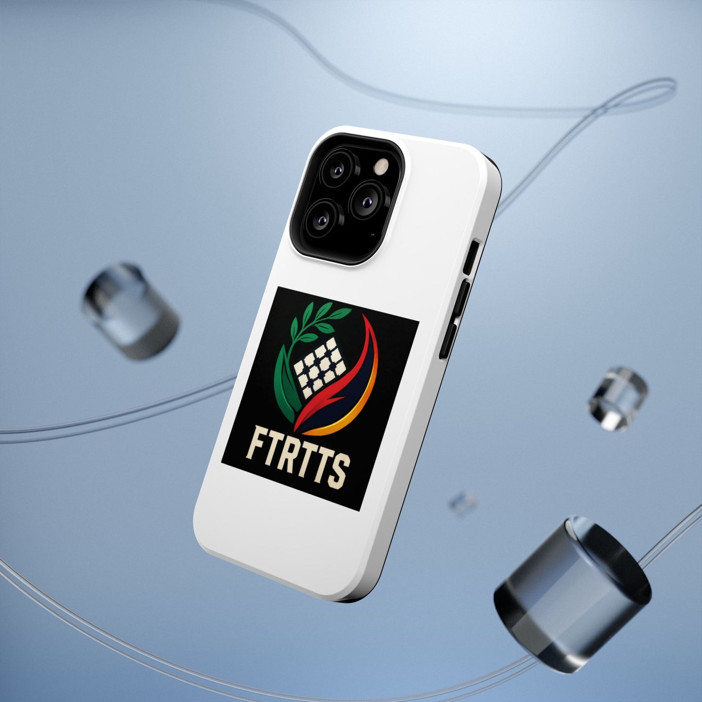 Vibrant Impact-Resistant iPhone Case for Active Lifestyles, Durable Phone Cover, Trendy Accessories, Gift for Tech Lovers, FTRTTS Design