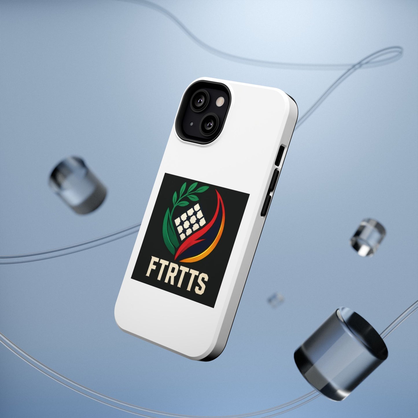 Vibrant Impact-Resistant iPhone Case for Active Lifestyles, Durable Phone Cover, Trendy Accessories, Gift for Tech Lovers, FTRTTS Design