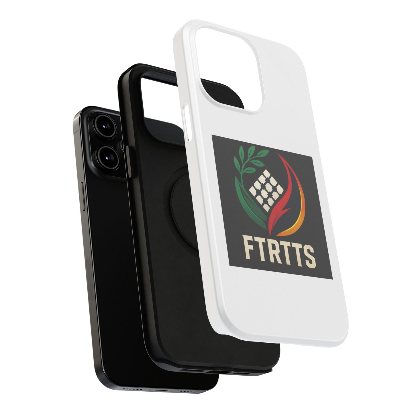 Vibrant Impact-Resistant iPhone Case for Active Lifestyles, Durable Phone Cover, Trendy Accessories, Gift for Tech Lovers, FTRTTS Design