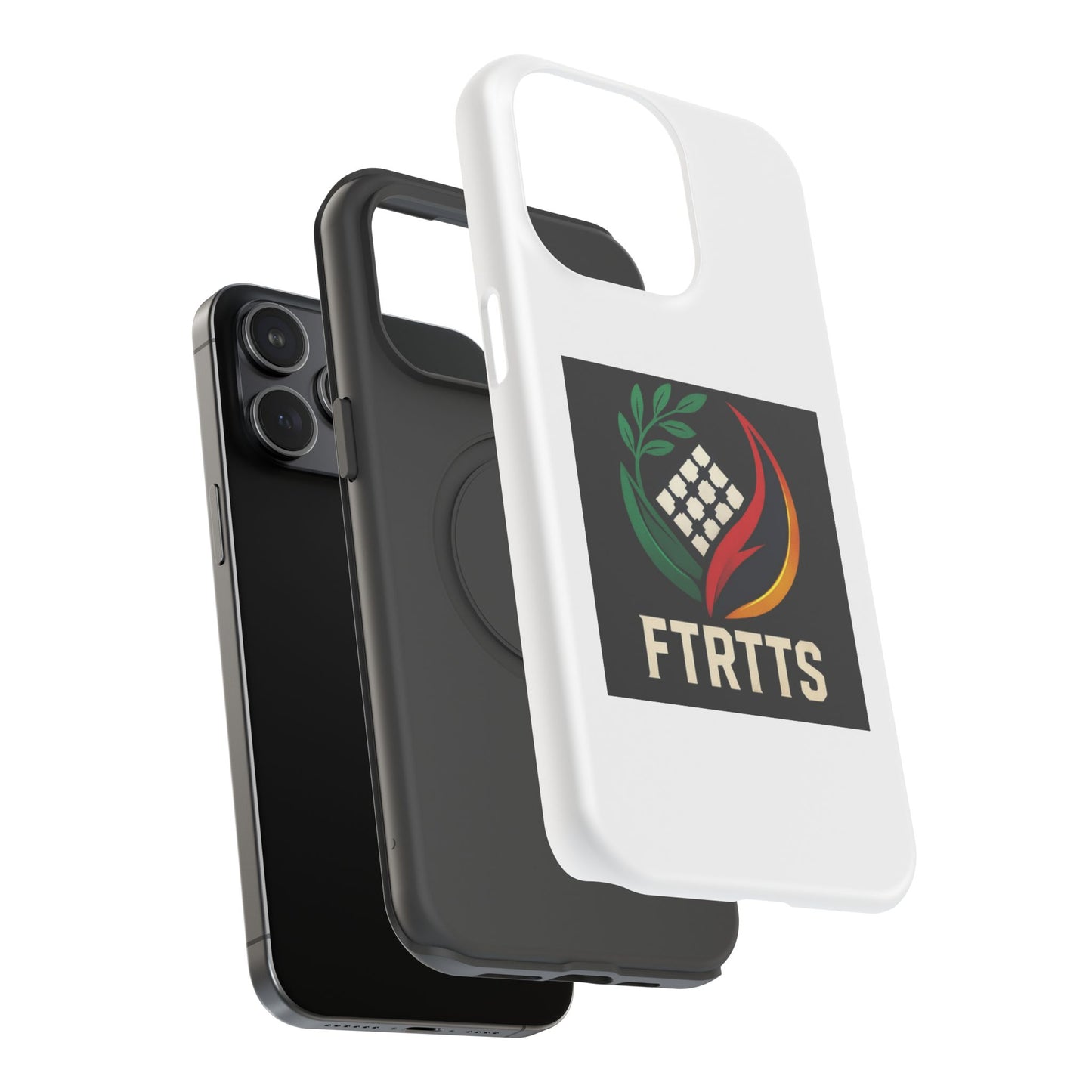 Vibrant Impact-Resistant iPhone Case for Active Lifestyles, Durable Phone Cover, Trendy Accessories, Gift for Tech Lovers, FTRTTS Design