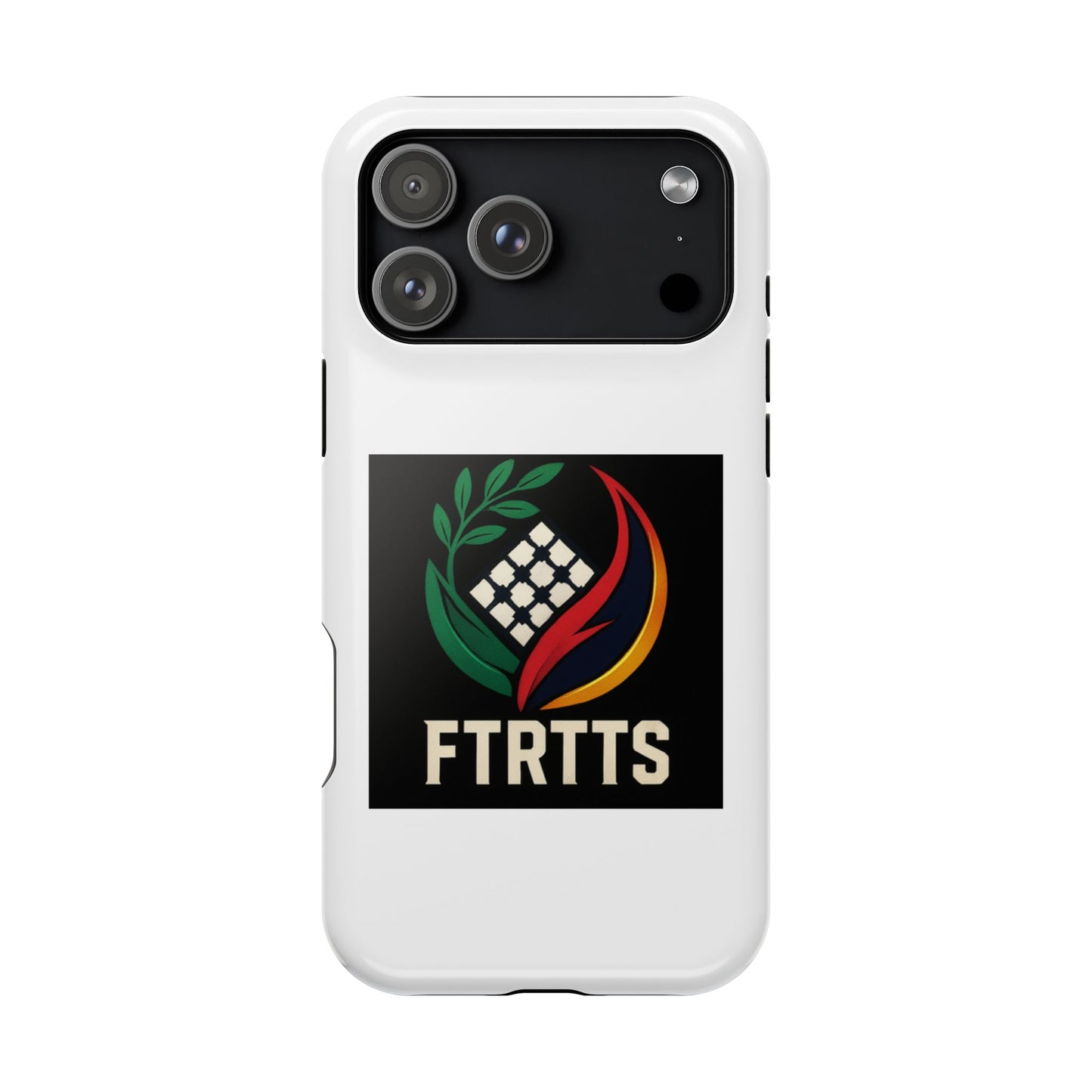 Vibrant Impact-Resistant iPhone Case for Active Lifestyles, Durable Phone Cover, Trendy Accessories, Gift for Tech Lovers, FTRTTS Design