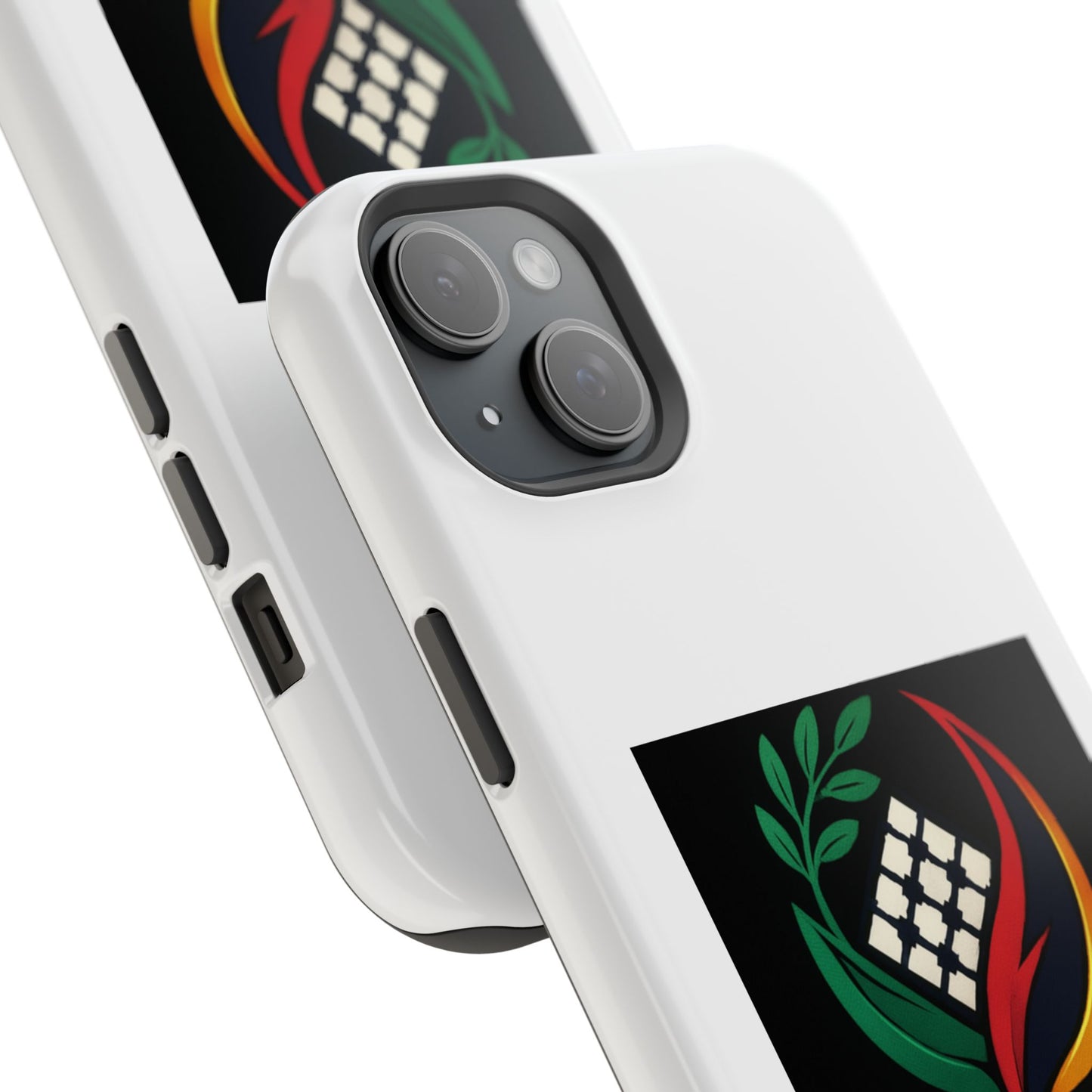 Vibrant Impact-Resistant iPhone Case for Active Lifestyles, Durable Phone Cover, Trendy Accessories, Gift for Tech Lovers, FTRTTS Design