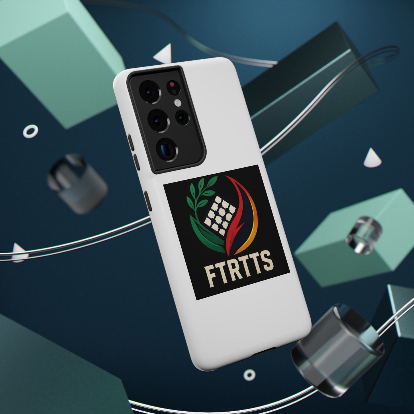 Vibrant Impact-Resistant iPhone Case for Active Lifestyles, Durable Phone Cover, Trendy Accessories, Gift for Tech Lovers, FTRTTS Design