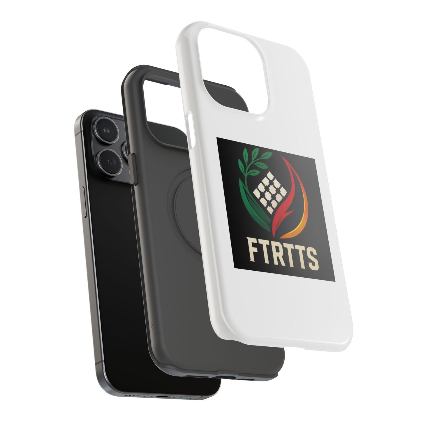 Vibrant Impact-Resistant iPhone Case for Active Lifestyles, Durable Phone Cover, Trendy Accessories, Gift for Tech Lovers, FTRTTS Design