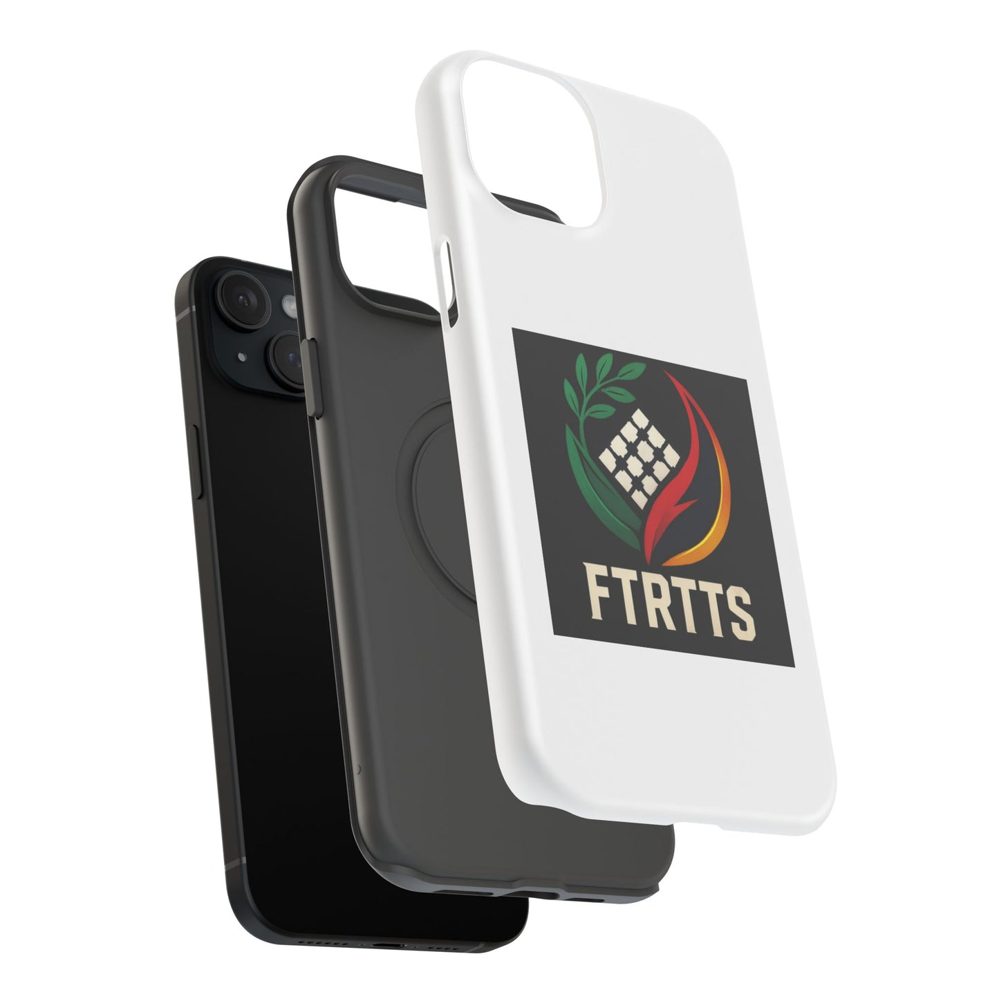 Vibrant Impact-Resistant iPhone Case for Active Lifestyles, Durable Phone Cover, Trendy Accessories, Gift for Tech Lovers, FTRTTS Design