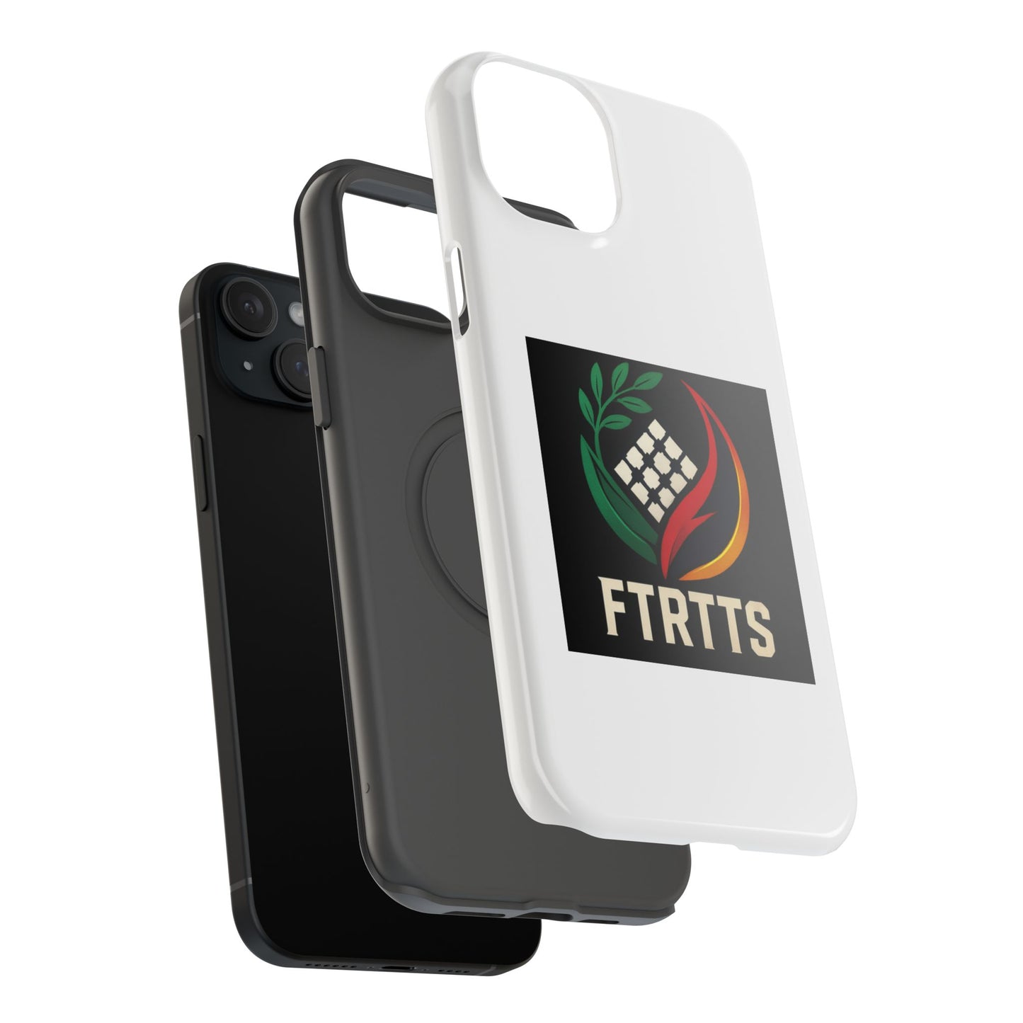 Vibrant Impact-Resistant iPhone Case for Active Lifestyles, Durable Phone Cover, Trendy Accessories, Gift for Tech Lovers, FTRTTS Design