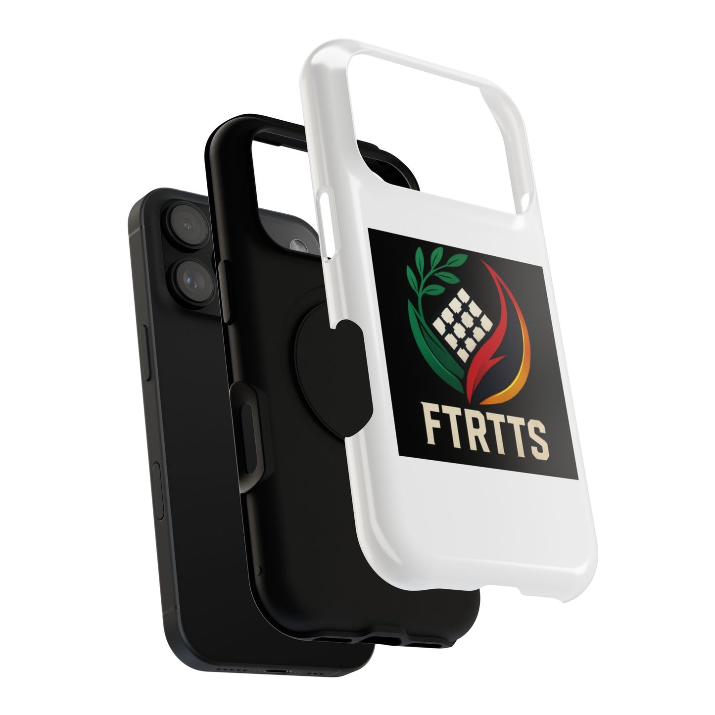 Vibrant Impact-Resistant iPhone Case for Active Lifestyles, Durable Phone Cover, Trendy Accessories, Gift for Tech Lovers, FTRTTS Design