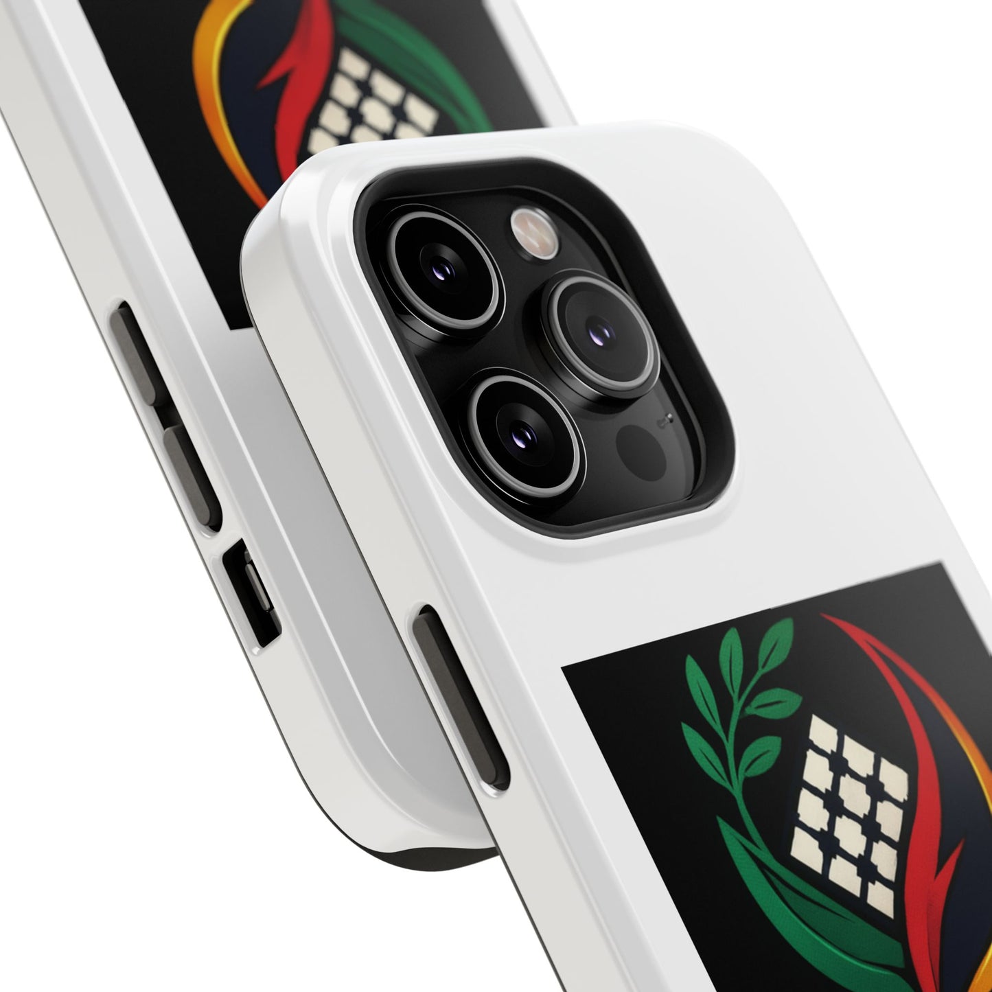 Vibrant Impact-Resistant iPhone Case for Active Lifestyles, Durable Phone Cover, Trendy Accessories, Gift for Tech Lovers, FTRTTS Design