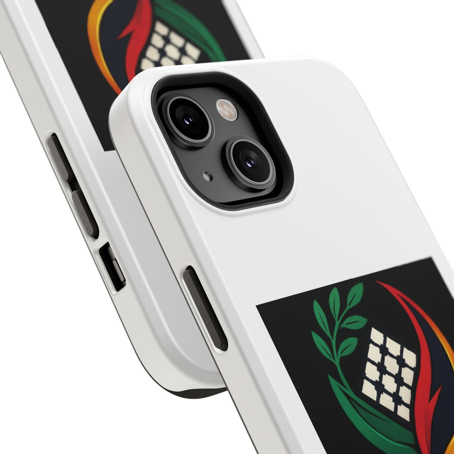 Vibrant Impact-Resistant iPhone Case for Active Lifestyles, Durable Phone Cover, Trendy Accessories, Gift for Tech Lovers, FTRTTS Design