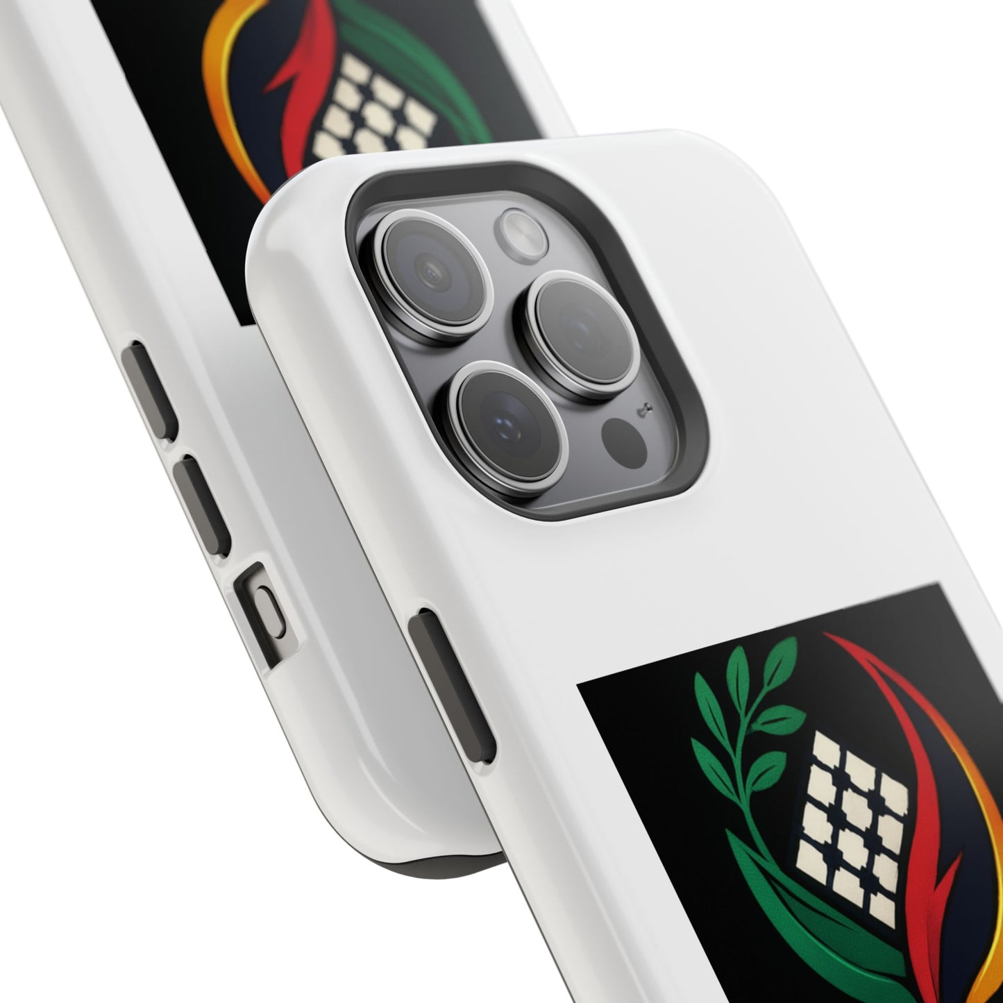 Vibrant Impact-Resistant iPhone Case for Active Lifestyles, Durable Phone Cover, Trendy Accessories, Gift for Tech Lovers, FTRTTS Design