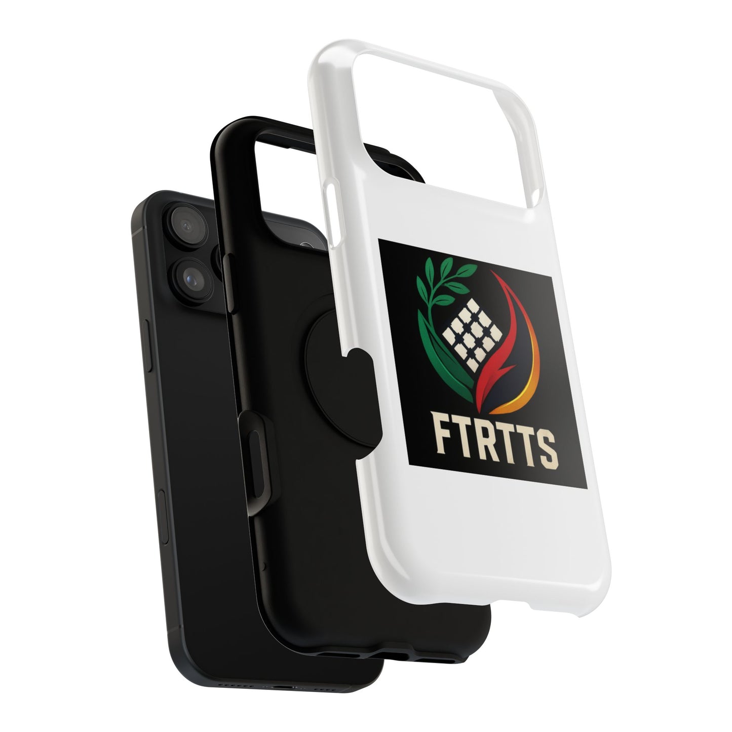 Vibrant Impact-Resistant iPhone Case for Active Lifestyles, Durable Phone Cover, Trendy Accessories, Gift for Tech Lovers, FTRTTS Design