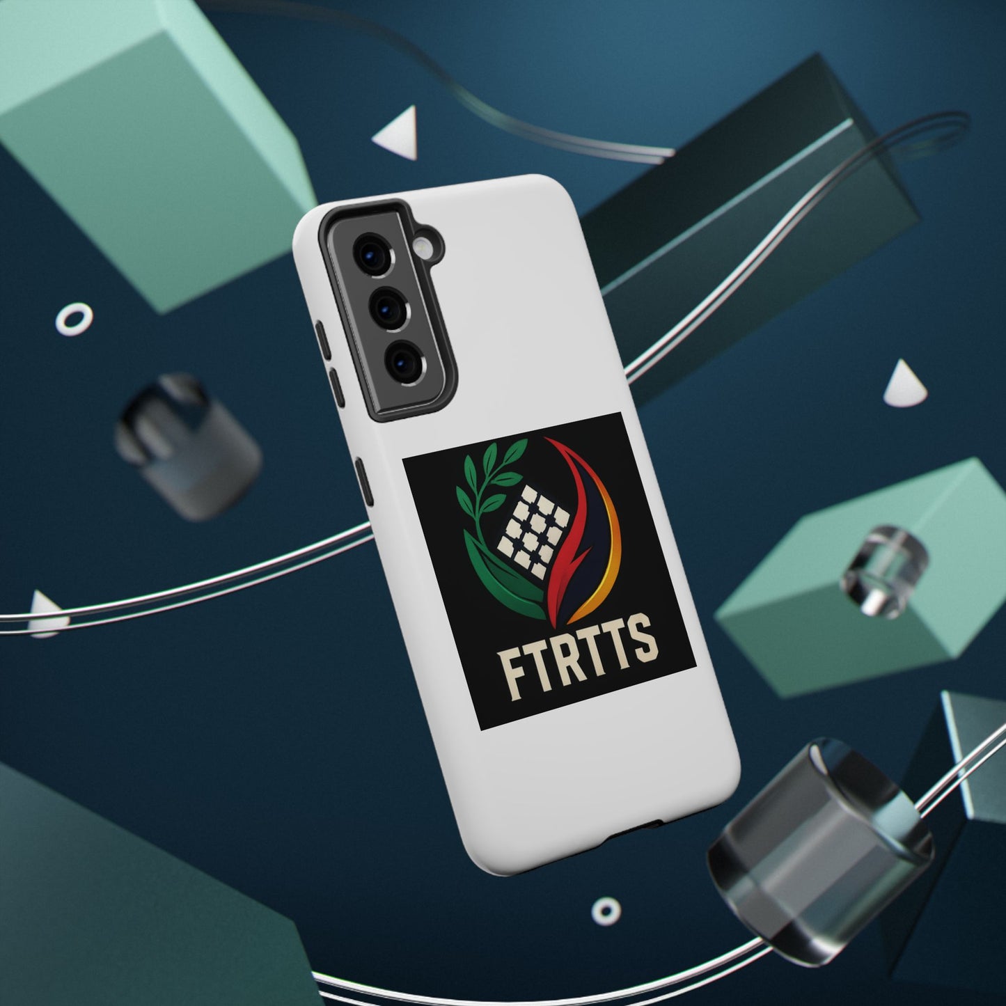 Vibrant Impact-Resistant iPhone Case for Active Lifestyles, Durable Phone Cover, Trendy Accessories, Gift for Tech Lovers, FTRTTS Design