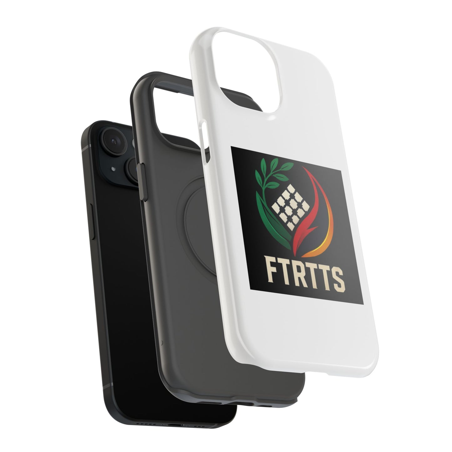 Vibrant Impact-Resistant iPhone Case for Active Lifestyles, Durable Phone Cover, Trendy Accessories, Gift for Tech Lovers, FTRTTS Design