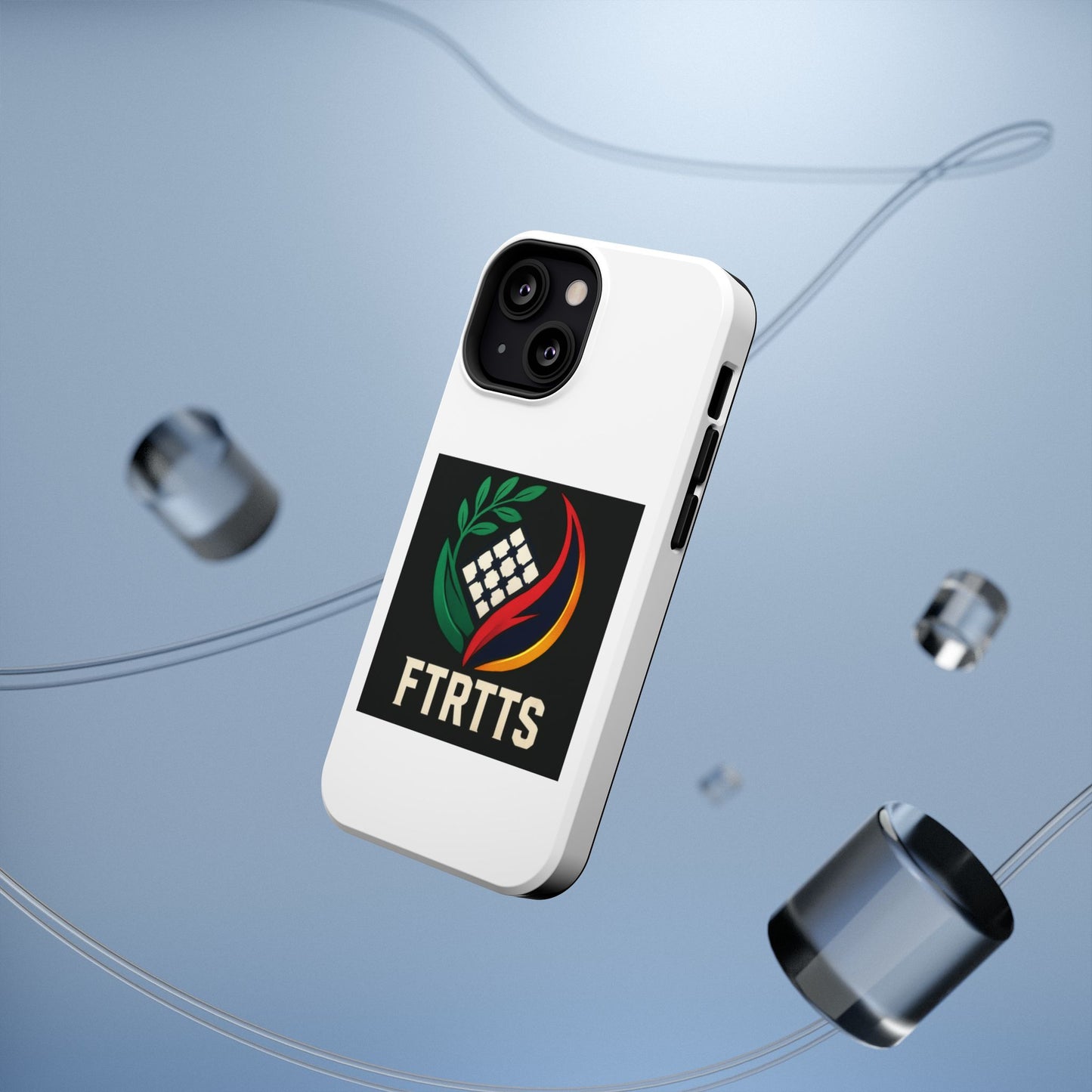 Vibrant Impact-Resistant iPhone Case for Active Lifestyles, Durable Phone Cover, Trendy Accessories, Gift for Tech Lovers, FTRTTS Design