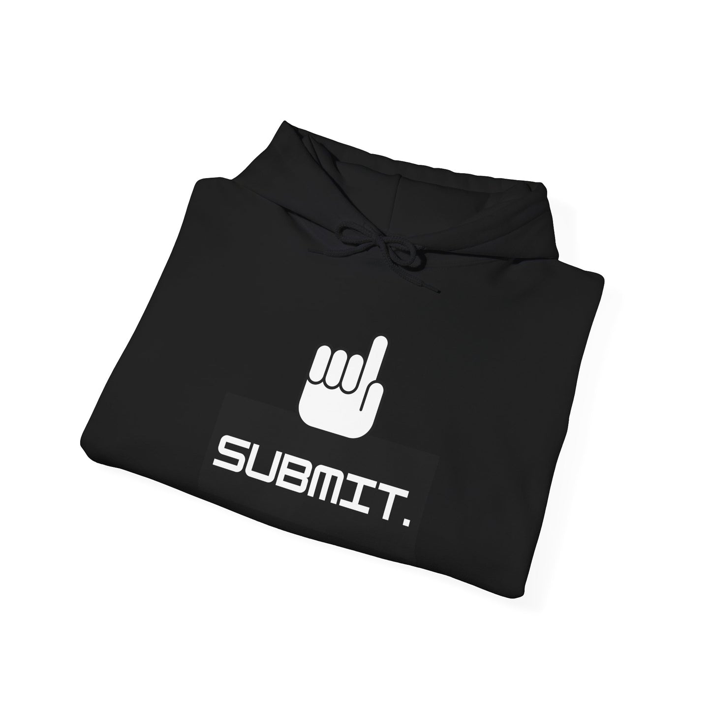 Black Unisex SUBMIT muslim muslimah hoodie hoody comfort casual sweatshirt clothing apparel 